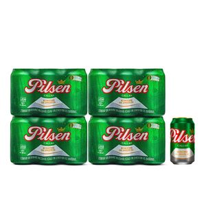 4 Sixpacks Pilsen Callao Lata (355ml)