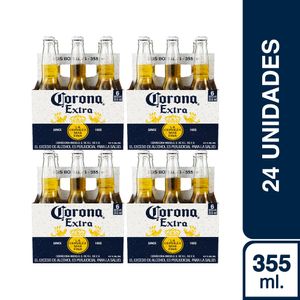 4 Sixpacks Corona Botella (355ml)
