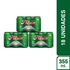 3 Sixpacks Pilsen Callao Lata (355ml)